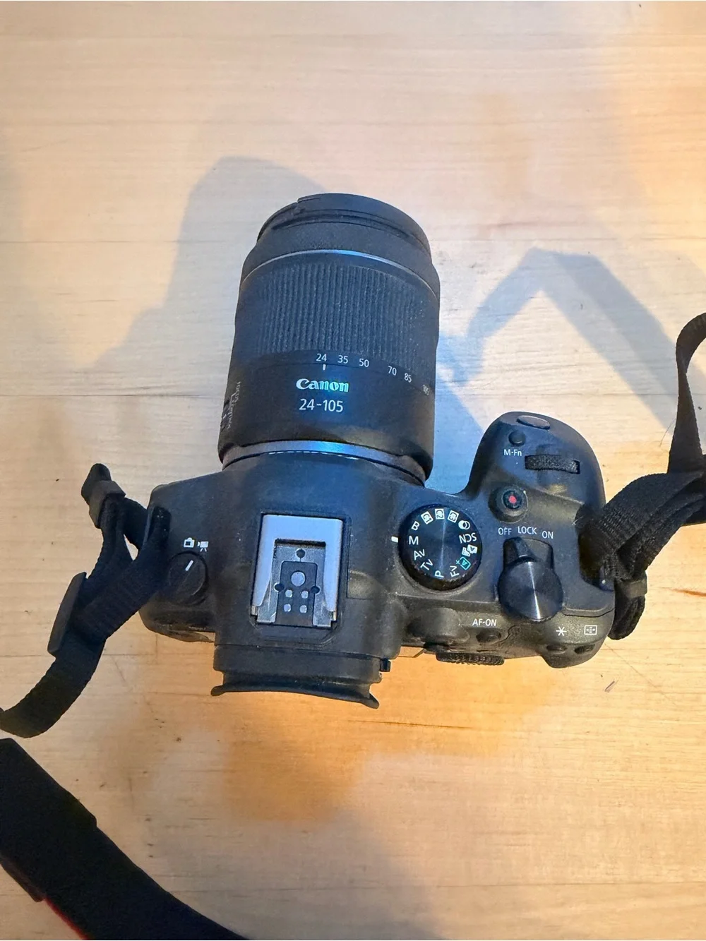 Canon EOS R6 Mark II Mirrorless Camera - Black Body with Black Lens NWOT